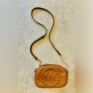 Michael Kors Tan Leather Crossbody